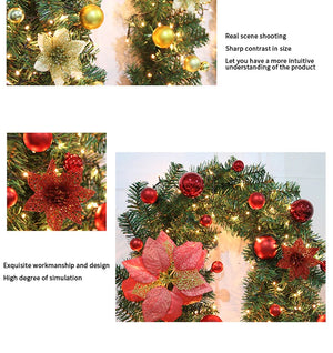 イベント・クリスマス装飾｜LED付き2.7mクリスマスガーランド