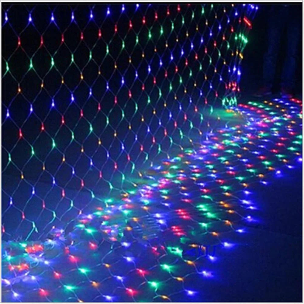 イベント・クリスマス装飾｜LEDクリスマスライト 屋外用ネットメッシュ(幅1.5M～12M)