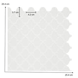 ３Dモロッコ柄タイル風ステッカー１枚入（25.4×25.4㎝）