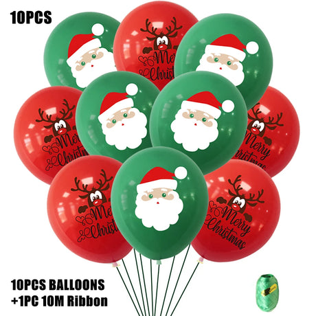 イベント・クリスマス装飾｜ラテックスバルーン10個/15個セット