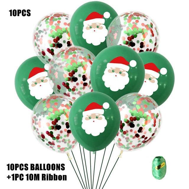イベント・クリスマス装飾｜ラテックスバルーン10個/15個セット
