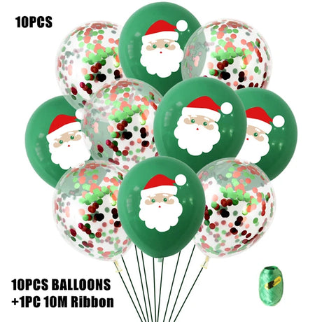 イベント・クリスマス装飾｜ラテックスバルーン10個/15個セット