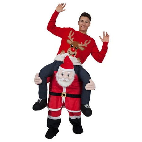 イベント・クリスマスグッズ｜サンタクロース パロディーコスプレパンツ(160c～180c)