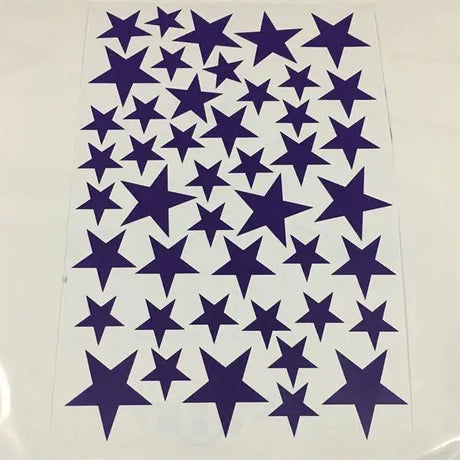 【インテリア装飾用】室内装飾 星柄ステッカー（24pcs/45pcs）