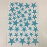 【インテリア装飾用】室内装飾 星柄ステッカー（24pcs/45pcs）
