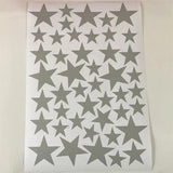 【インテリア装飾用】室内装飾 星柄ステッカー（24pcs/45pcs）
