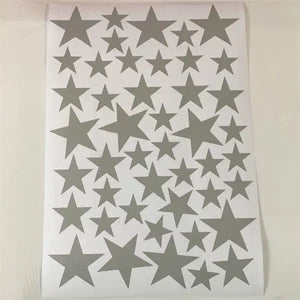 【インテリア装飾用】室内装飾 星柄ステッカー（24pcs/45pcs）