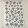 【インテリア装飾用】室内装飾 星柄ステッカー（24pcs/45pcs）