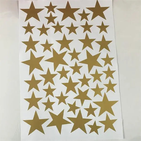 【インテリア装飾用】室内装飾 星柄ステッカー（24pcs/45pcs）
