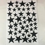 【インテリア装飾用】室内装飾 星柄ステッカー（24pcs/45pcs）