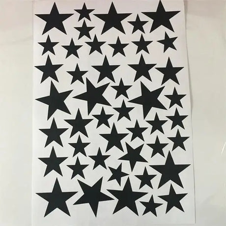 【インテリア装飾用】室内装飾 星柄ステッカー（24pcs/45pcs）