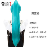 イベント・ハロウィングッズ｜アニメキャラ風 ロングストレートコスプレ用ウイッグ（80c）