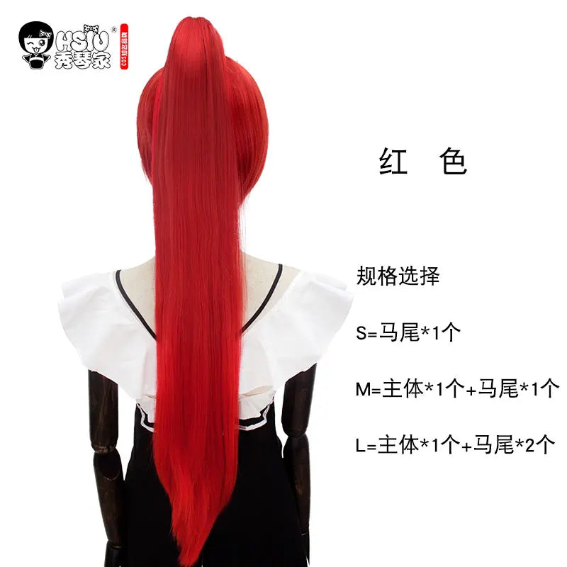 イベント・ハロウィングッズ｜アニメキャラ風 ロングストレートコスプレ用ウイッグ（80c）