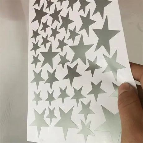 【インテリア装飾用】室内装飾 星柄ステッカー（24pcs/45pcs）