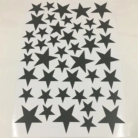 【インテリア装飾用】室内装飾 星柄ステッカー（24pcs/45pcs）