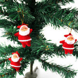イベント・クリスマス装飾｜クリスマスツリー飾り ミニサンタ(6個セット)
