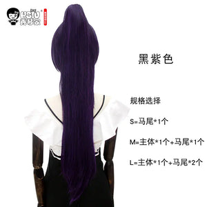 イベント・ハロウィングッズ｜アニメキャラ風 ロングストレートコスプレ用ウイッグ（80c）