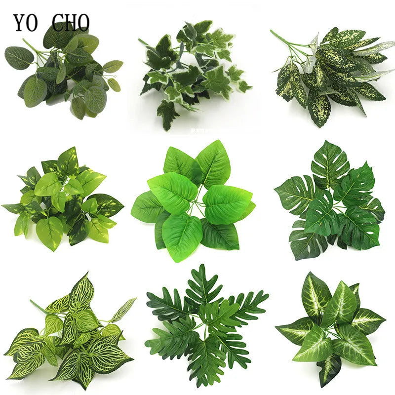 YO・CHO・人工プラスチック植物・家庭菜園装飾