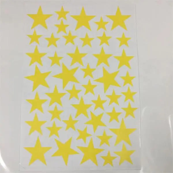 【インテリア装飾用】室内装飾 星柄ステッカー（24pcs/45pcs）