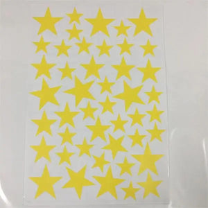【インテリア装飾用】室内装飾 星柄ステッカー（24pcs/45pcs）