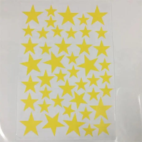 【インテリア装飾用】室内装飾 星柄ステッカー（24pcs/45pcs）