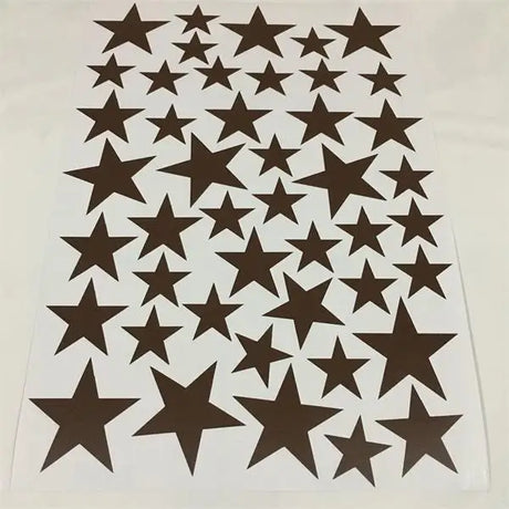 【インテリア装飾用】室内装飾 星柄ステッカー（24pcs/45pcs）