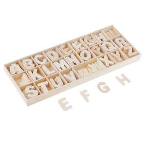 イベント・クリスマス装飾｜木製アルファベット・数字DIYパーツセット