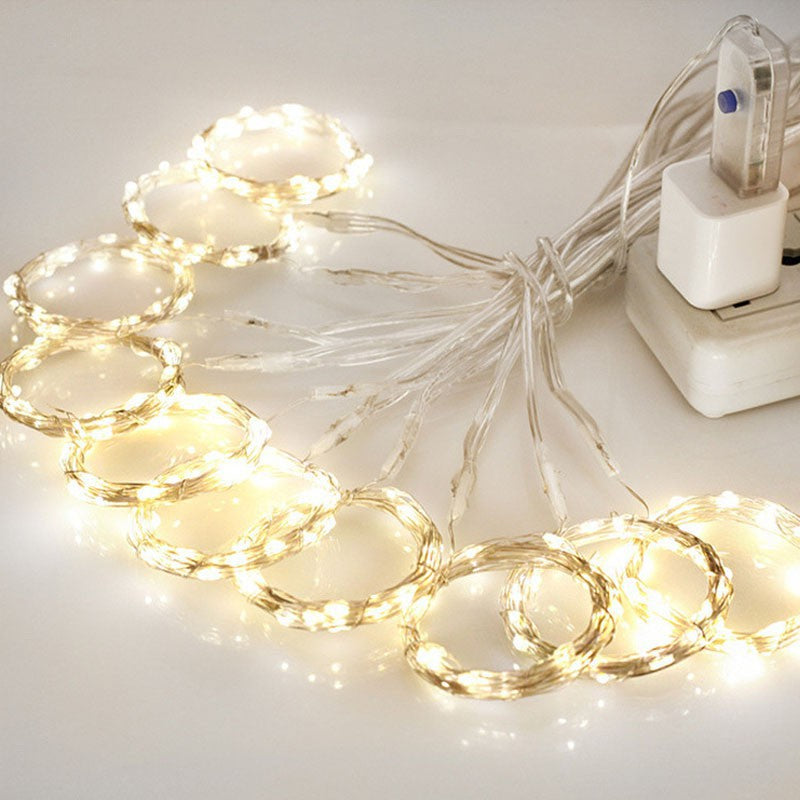 3m LEDカーテンライト クリスマスデコレーション用