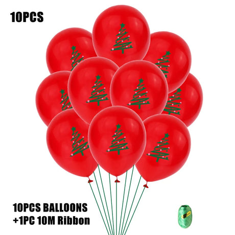 イベント・クリスマス装飾｜ラテックスバルーン10個/15個セット