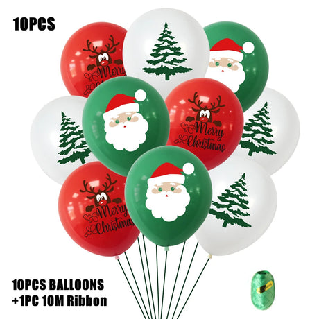イベント・クリスマス装飾｜ラテックスバルーン10個/15個セット