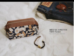 |イベント・ノベルティ用品 | 防水 フラミンゴ柄コスメバッグ | W18xH13xD9cm