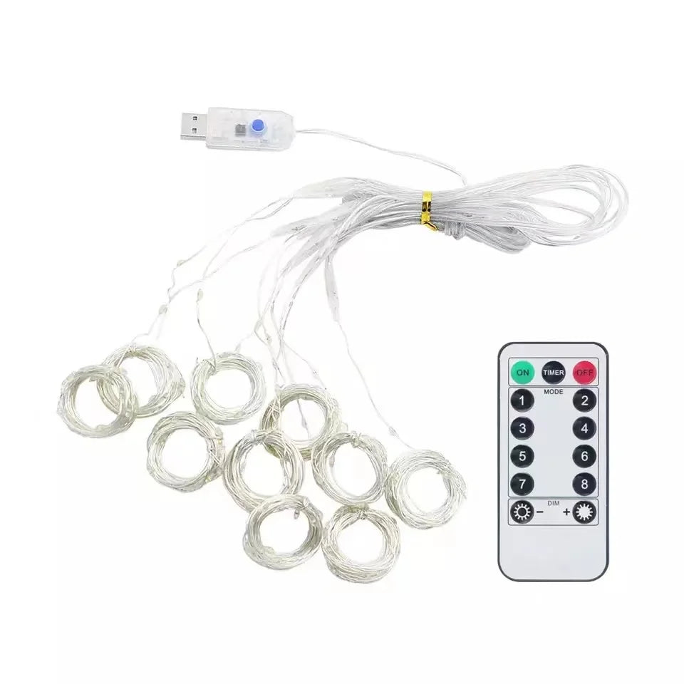 【パーティー用LED装飾】LEDカーテンライト（3m）