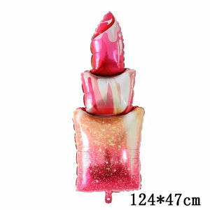 ラブハートベアホイルバルーン 誕生日・バレンタイン用