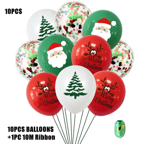 イベント・クリスマス装飾｜ラテックスバルーン10個/15個セット