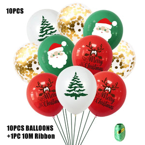 イベント・クリスマス装飾｜ラテックスバルーン10個/15個セット