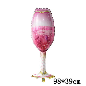 ラブハートベアホイルバルーン 誕生日・バレンタイン用