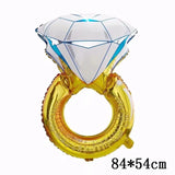 ラブハートベアホイルバルーン 誕生日・バレンタイン用