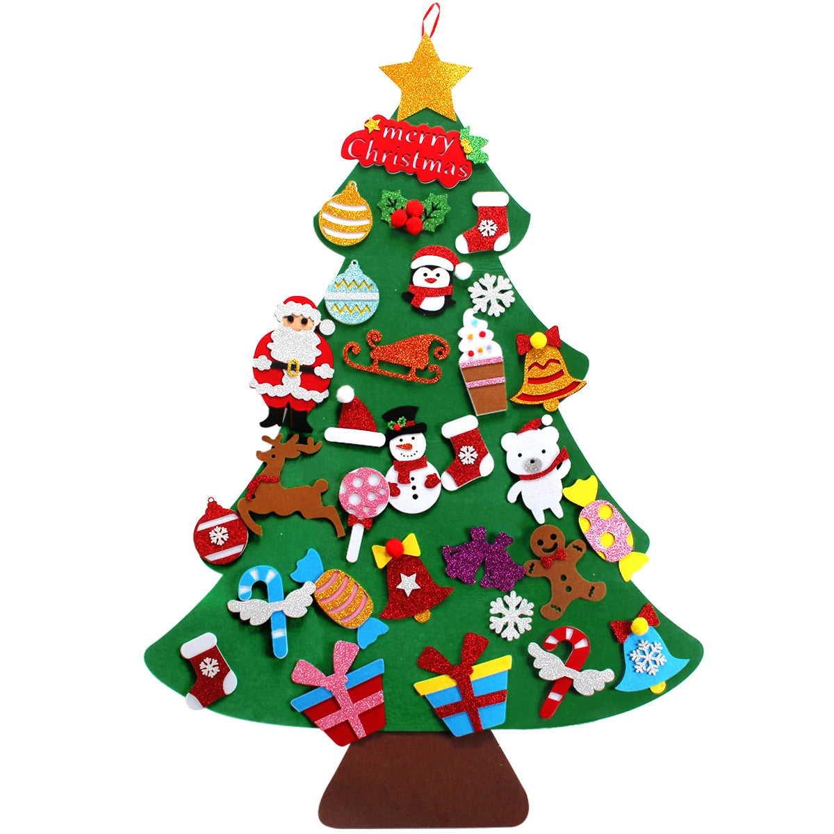 イベント・クリスマス装飾｜DIYフェルトクリスマスツリー デコレーションセット