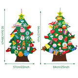 イベント・クリスマス装飾｜DIYフェルトクリスマスツリー デコレーションセット
