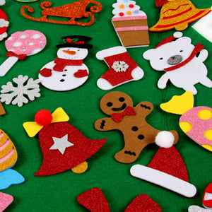 イベント・クリスマス装飾｜DIYフェルトクリスマスツリー デコレーションセット