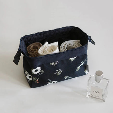 |イベント・ノベルティ用品 | 防水 フラミンゴ柄コスメバッグ | W18xH13xD9cm