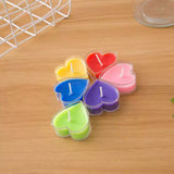 香り付きハート型アロマキャンドル9個セット