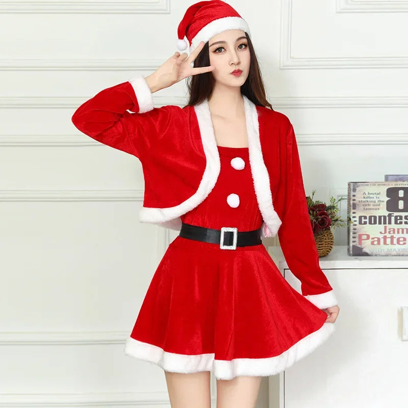 イベント・クリスマスグッズ｜レディース サンタ コスプレ衣装(S～3XL)