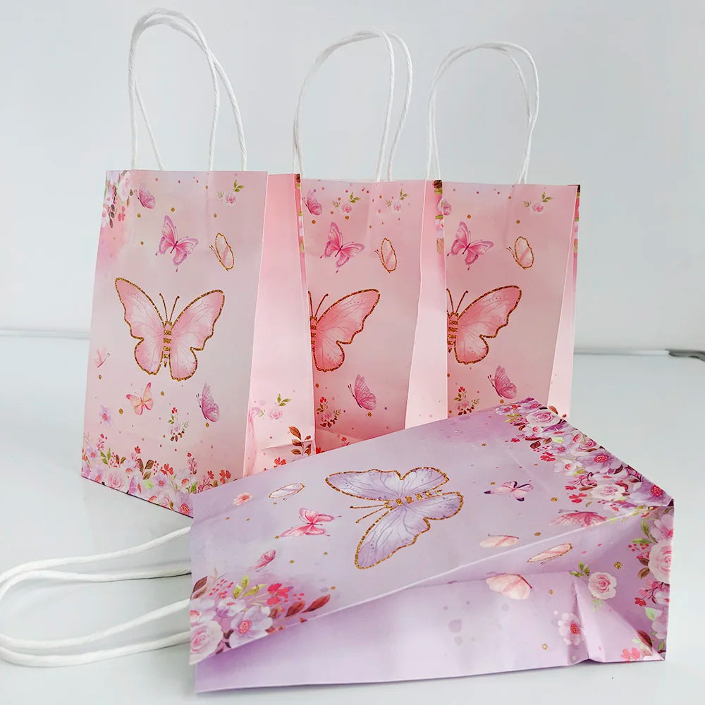 |イベント・ノベルティ用品 | バタフライギフトバッグ 4〜50個セット | W15×H21×D8c