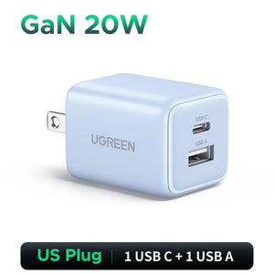 | イベント・ノベルティー用品 |  ミニ USB-C 充電器２ポート/20W