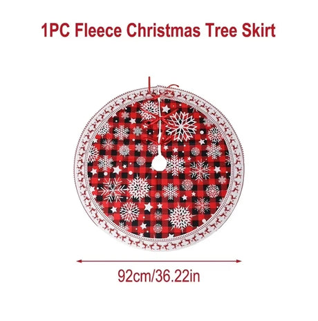 イベント・クリスマス装飾｜クリスマスツリースカート プラッシュマット