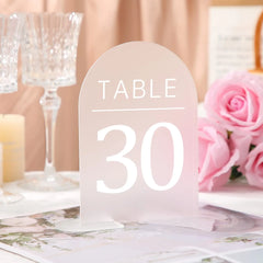 イベント・結婚式装飾｜アクリルアーチサイン スタンド付き 5・10個セット