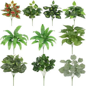 人工植物のデスクトップ装飾・フェイクグリーンの植物アクセサリー・プラスチックの花・屋外装飾