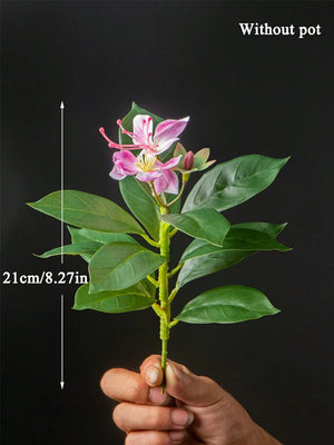 21～40cm・人工ツツジ・フェイクゴムの木・トロピカルヤシの葉