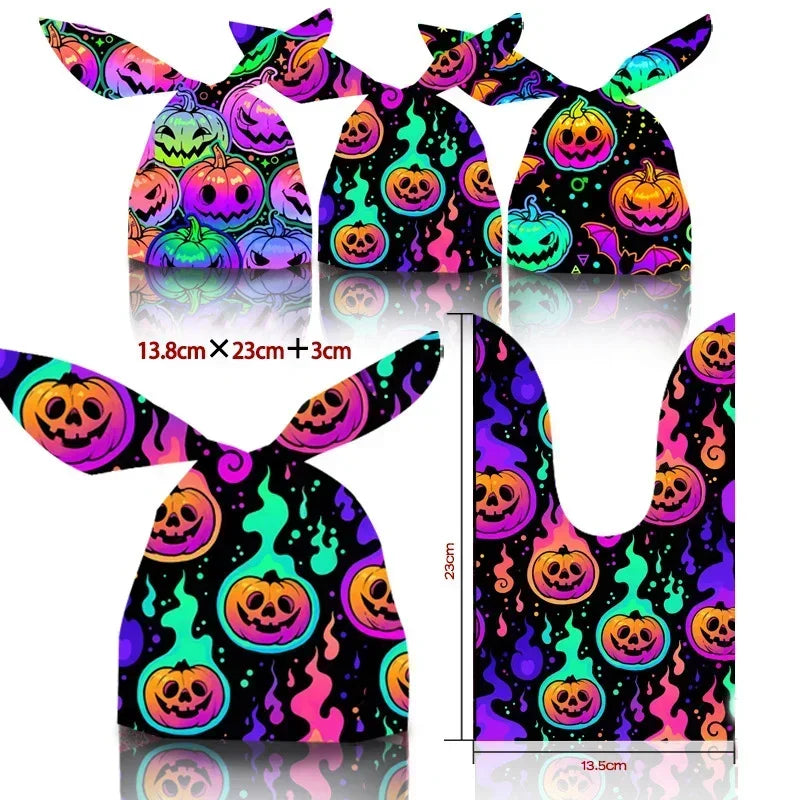 イベント・ハロウィングッズ｜カラフルキャンディバッグ